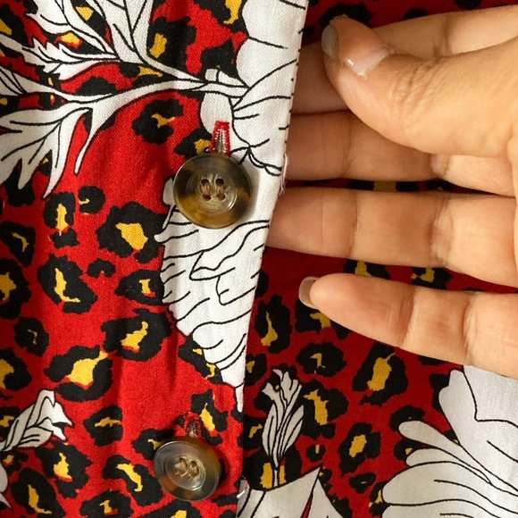 BNWT Matalan Women's Animal Print & Floral Lightweight Summer Blouse UK Size 14 - Picture 6 of 12